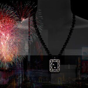 NECKLACE Pendent Art Deco Style